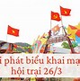 Bài Phát Biểu Bế Mạc Hội Trại 26 3