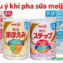 Sữa Thanh Meiji Của Nhật Pha Bao Nhiêu Độ